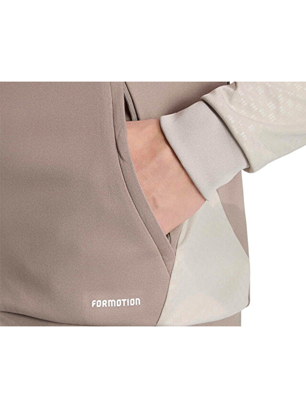 Tiro 26 Competition Tr Jkt Erkek Futbol Kamp Fermuarlı Sweatshirt Ke9256 Kahverengi-5
