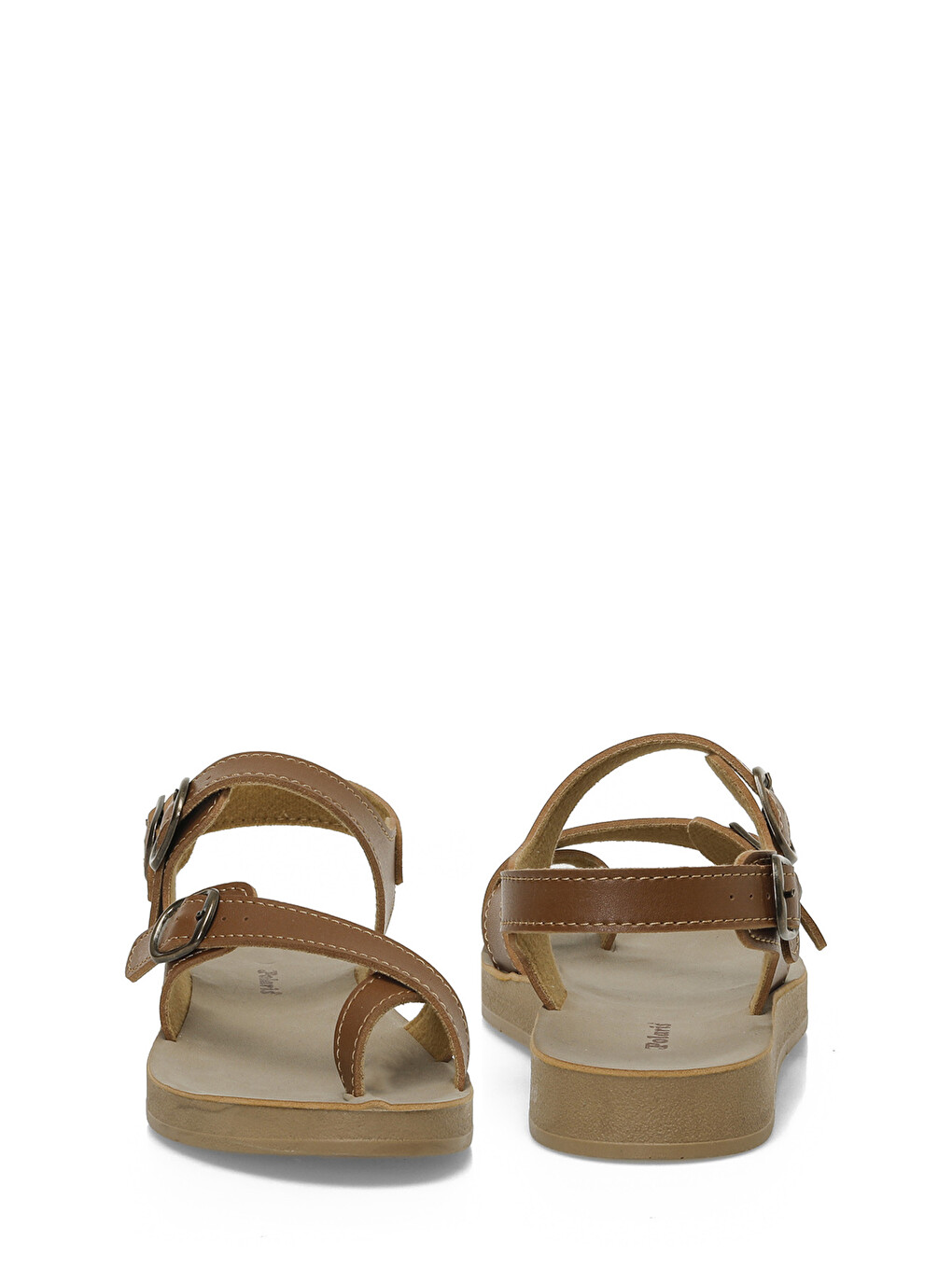 Kahverengi 158657.z5fx Taba Kadın Comfort Sandalet-4