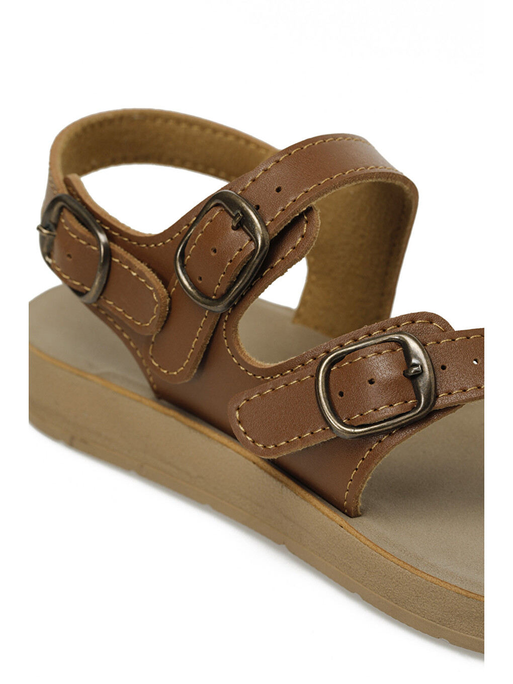 Kahverengi 158657.z5fx Taba Kadın Comfort Sandalet-6