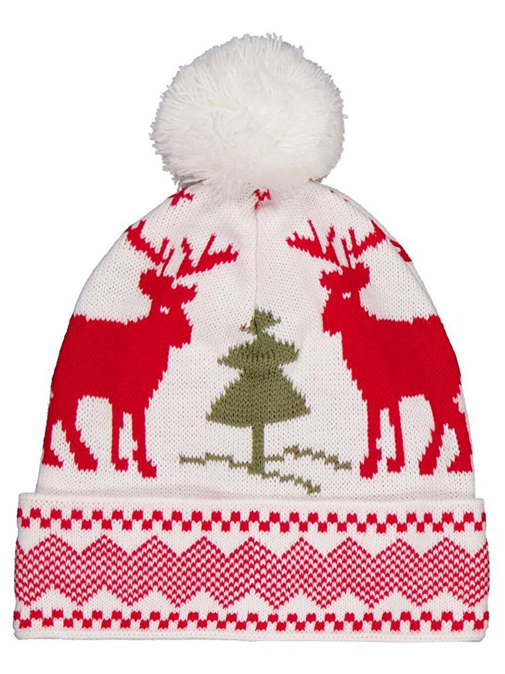 Girls 6-9 Yaş Atkı Bere Eldiven Set - Ekru Standart