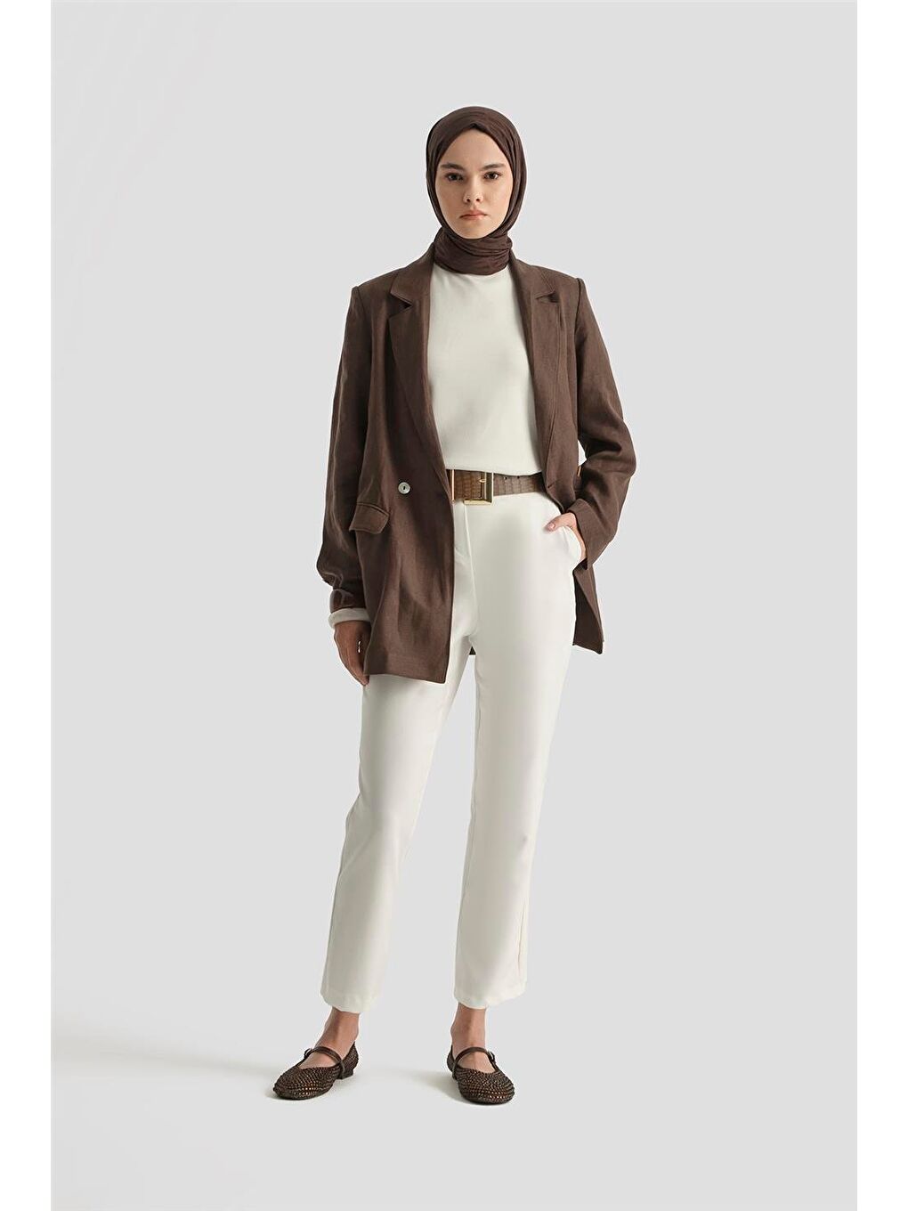 Pantolon 25Yh2437 Ekru