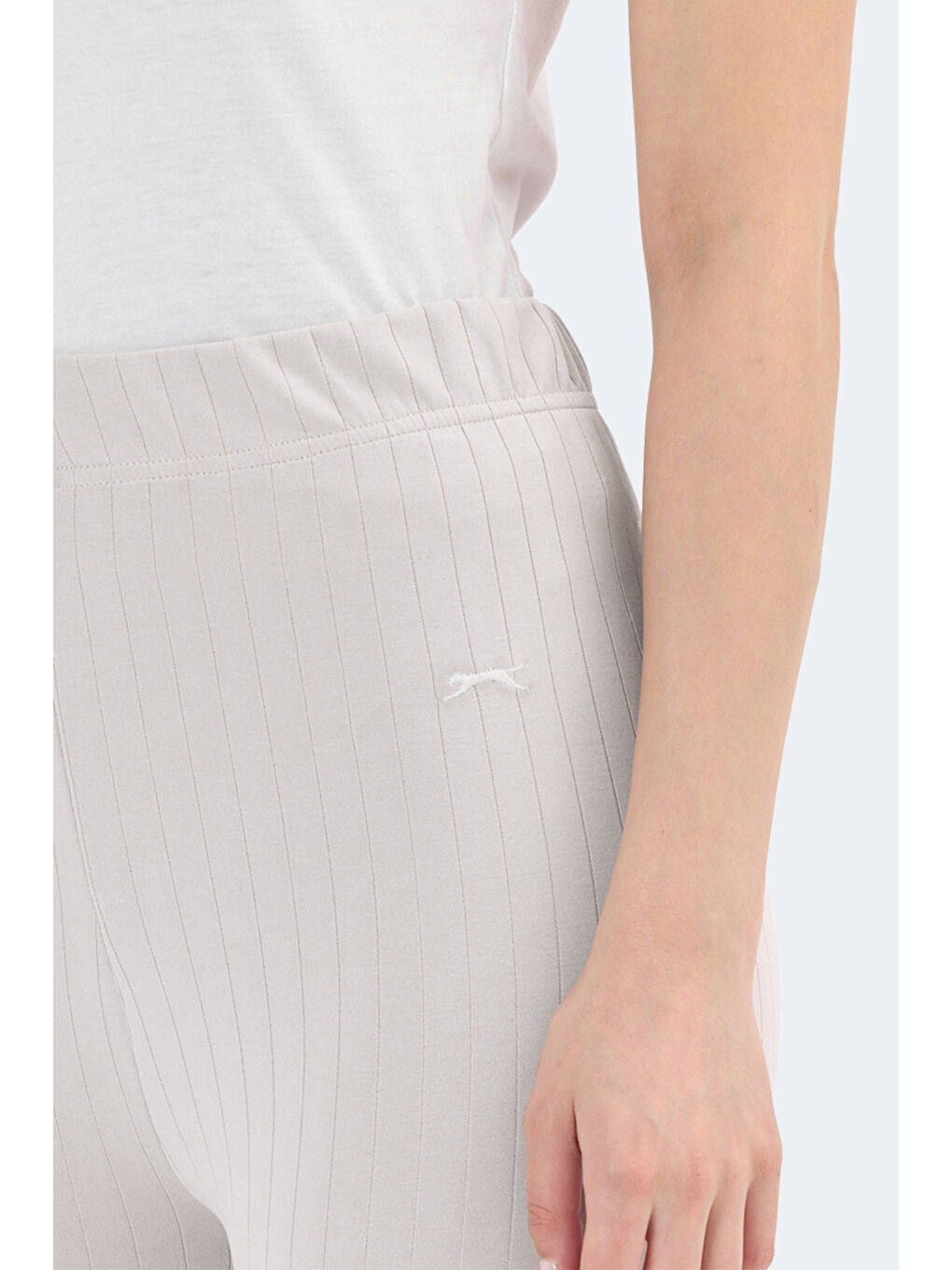 KODEY IN Kadın Ekru Tayt-4