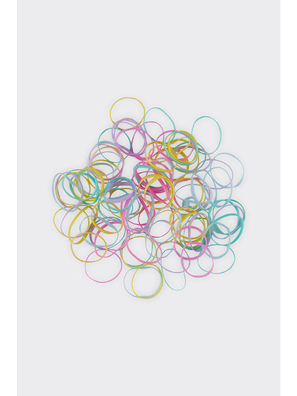 Karışık Kız Çocuk Lastik Toka Set Multi-5