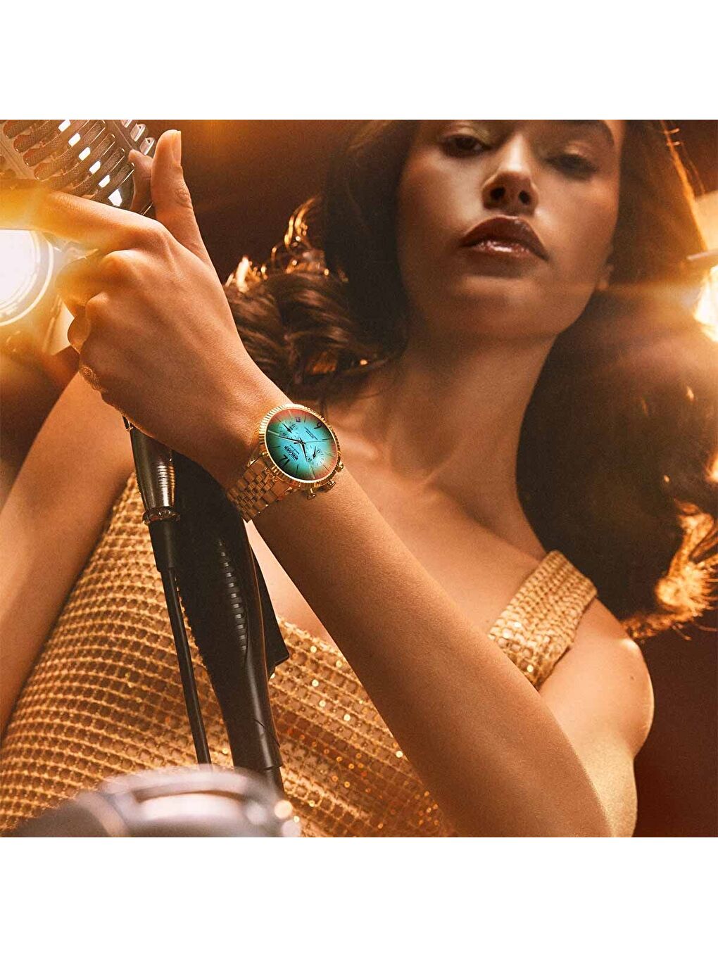 Sarı WWRC654 Kadın Kol Saati-3