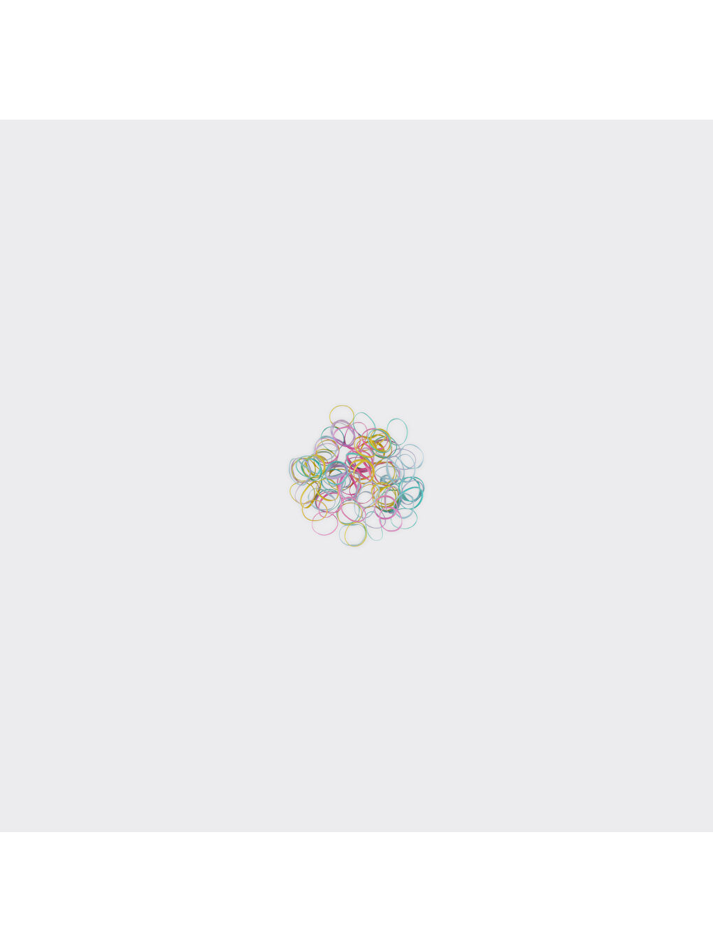 Karışık Kız Çocuk Lastik Toka Set Multi-7