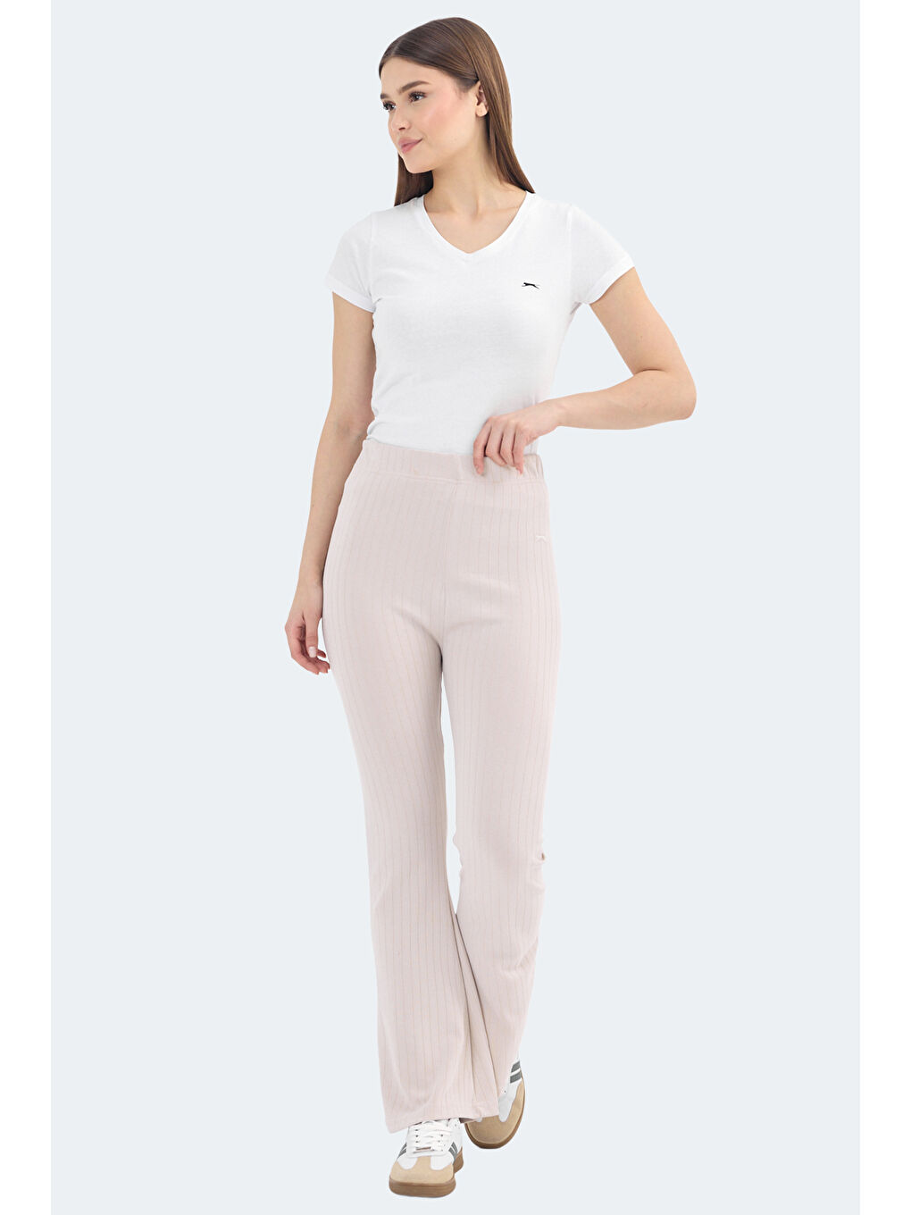 KODEY IN Kadın Bej Tayt-3