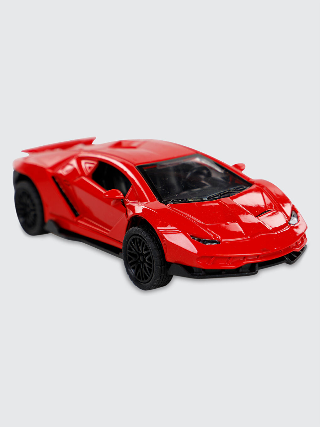 Çek Bırak Işık Ve Müzikli 1:36 Spor Araba Kırmızı-1