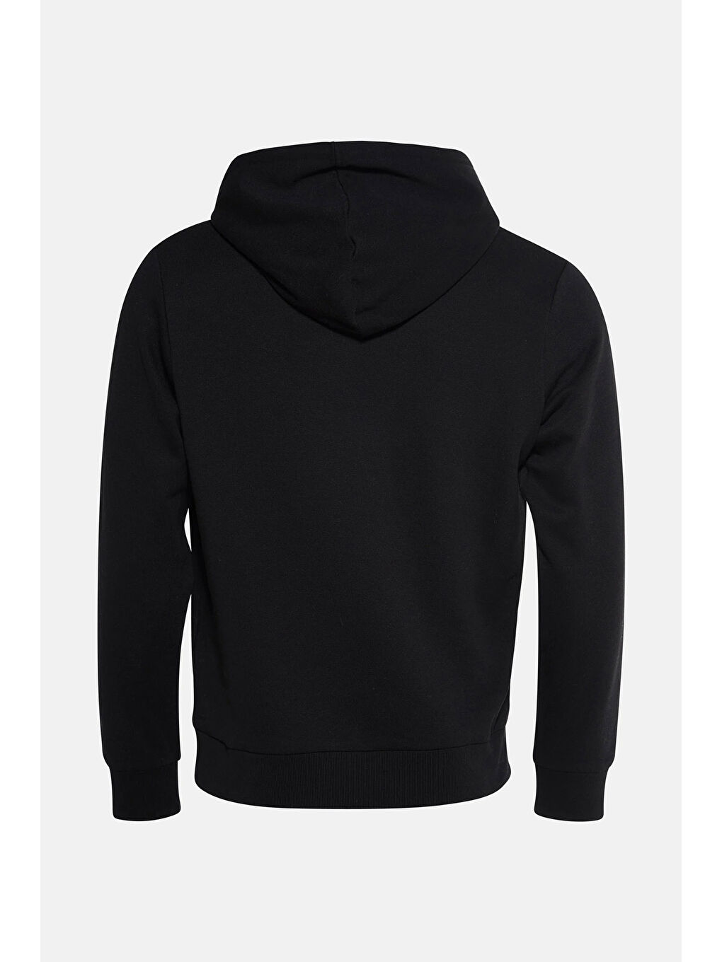 Siyah Core Jcoboost Pamuklu Baskılı Kapüşon Yaka Sweat 12284474-2