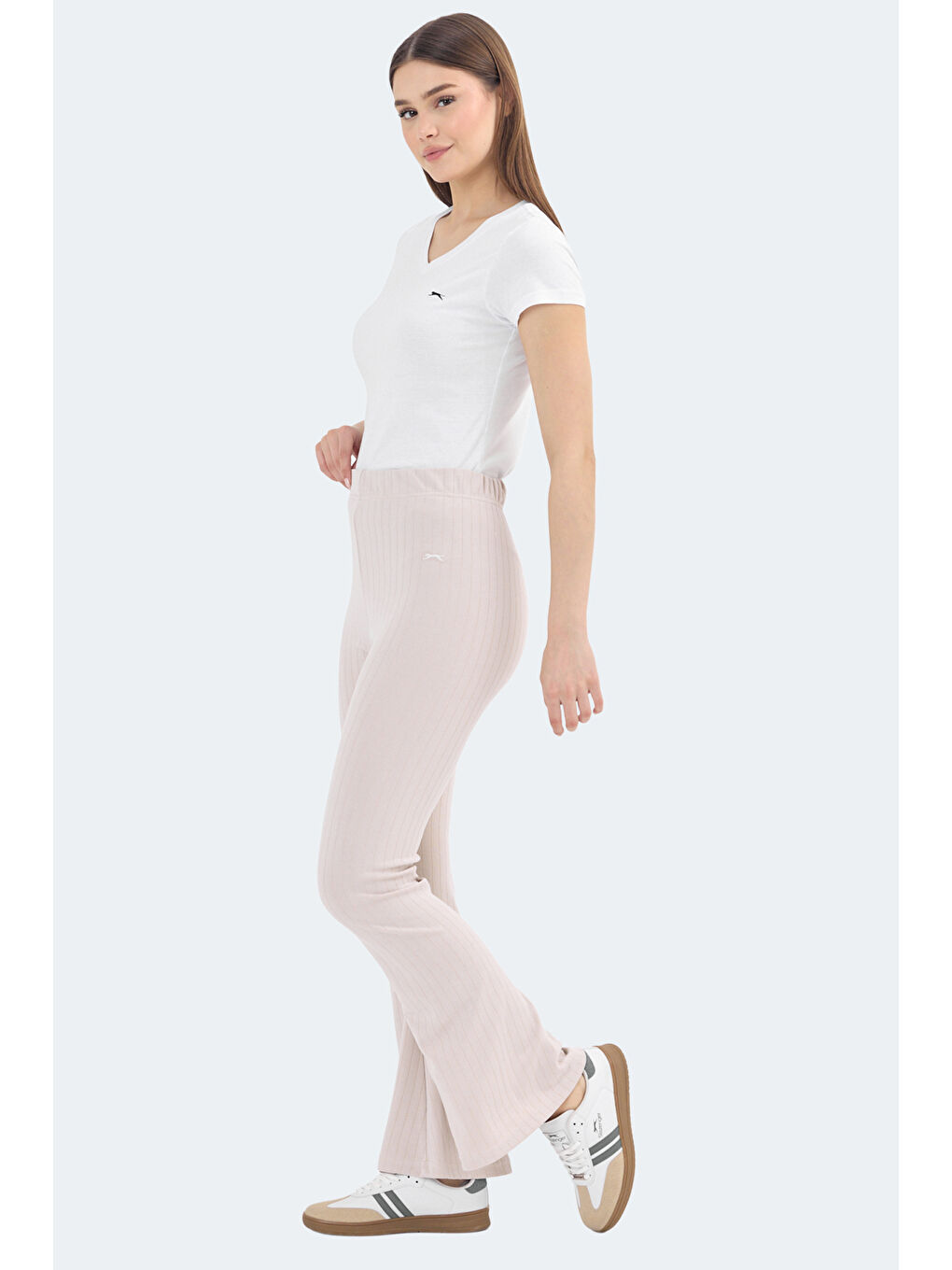 KODEY IN Kadın Bej Tayt-6