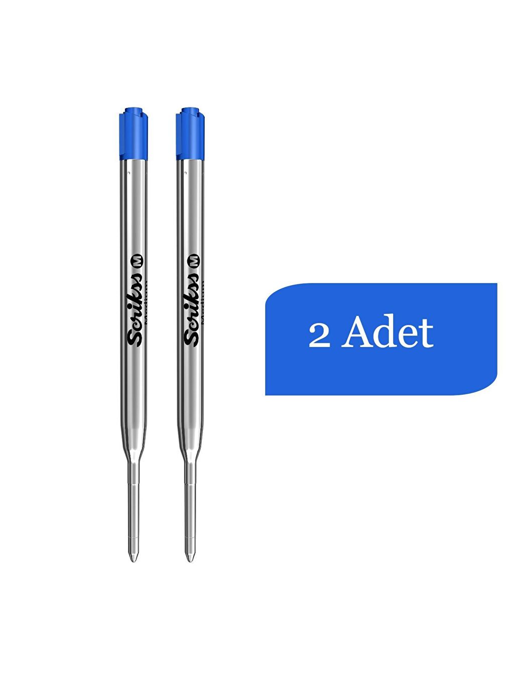 Standart Dev Refil Kalem Yedeği Mavi 2 Adet