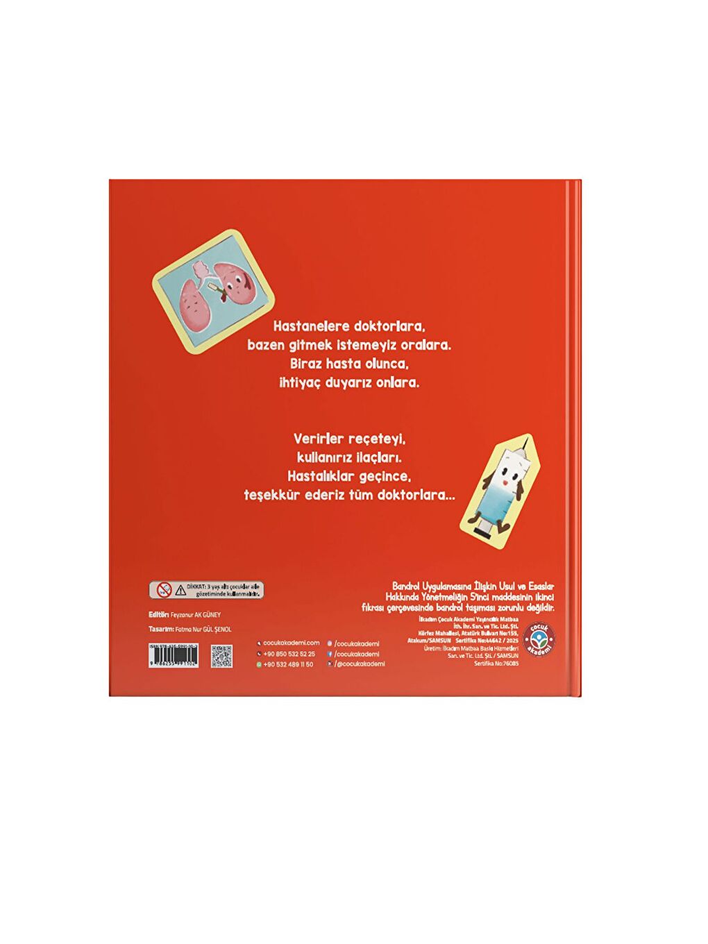 Doktora Gidiyorum Cırt Cırtlı Aktivite Etkinlik Kitabı-3