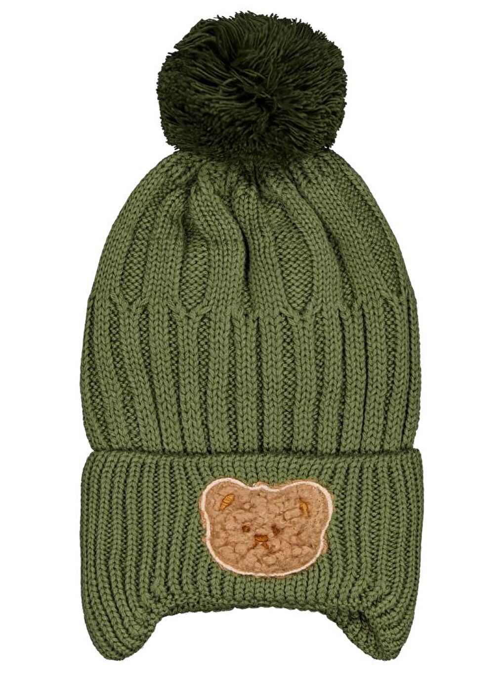 Baby 6-18 Ay Atkı Bere Eldiven Set - Yeşil Standart-2