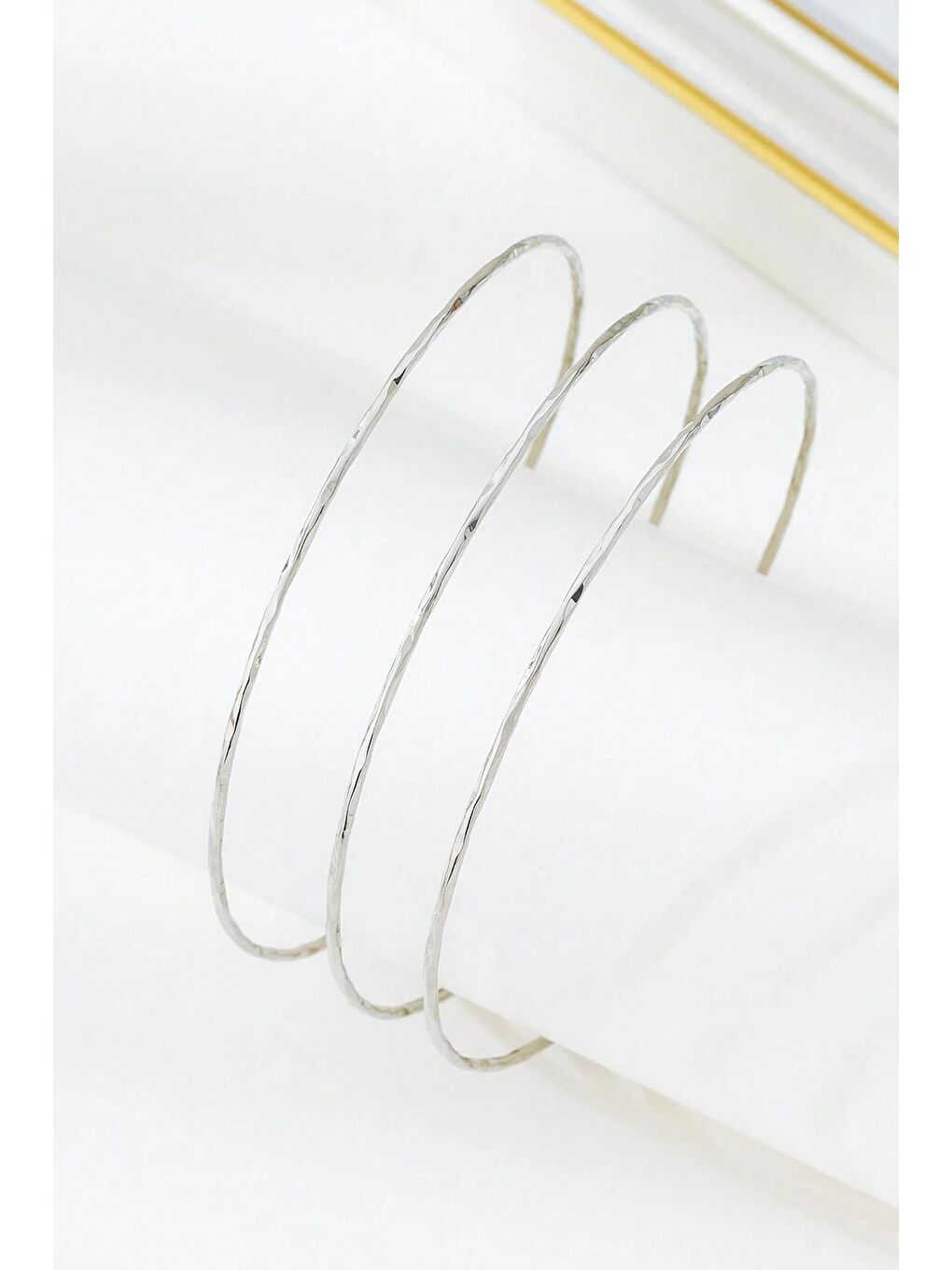 Gri 3 Sıralı Pazu Bilekliği Kol Takısı-2