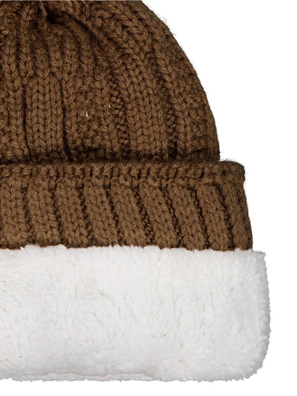 Kahverengi Boys 2-5 Yaş Atkı Bere Eldiven Set - Kahve Standart-2