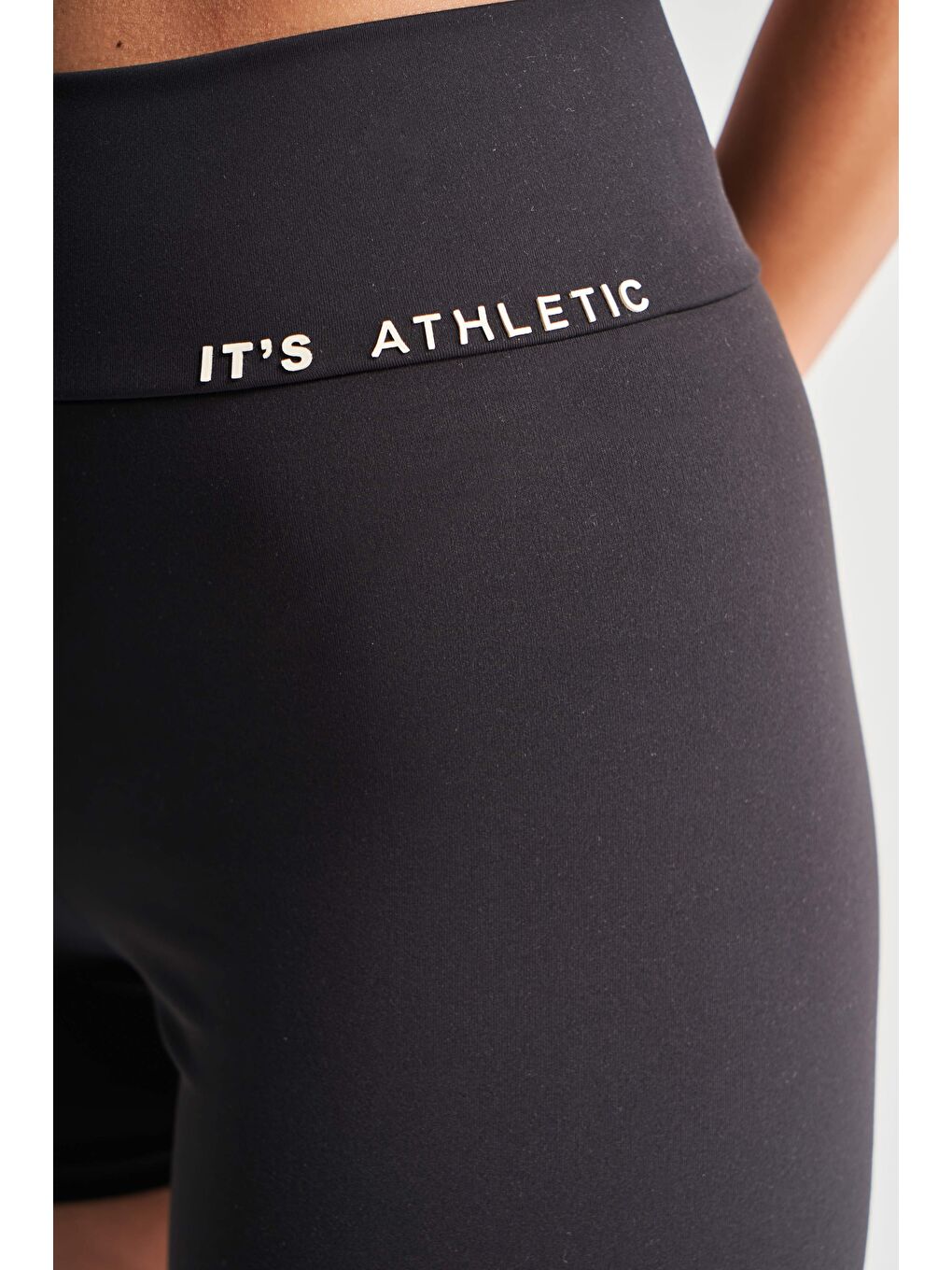 Kadın Siyah Ekru Renk Tayt Sporcu Sütyeni T-Shirt Süper Esnek 3'lü Set Birlikte Takım-3