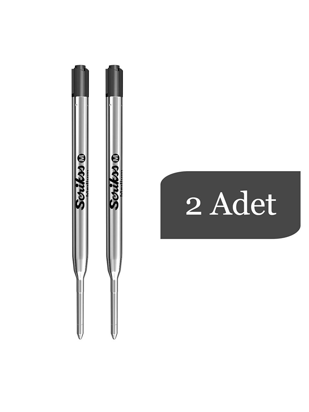 Standart Dev Refil Kalem Yedeği Siyah 2 Adet