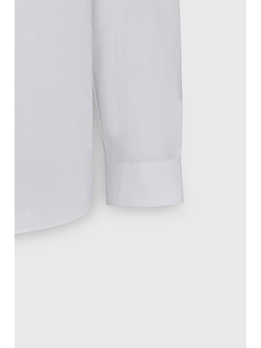 Erkek Beyaz Slim Fit Dar Kesim Klasik Yaka Pamuklu Armürlü Gömlek-7