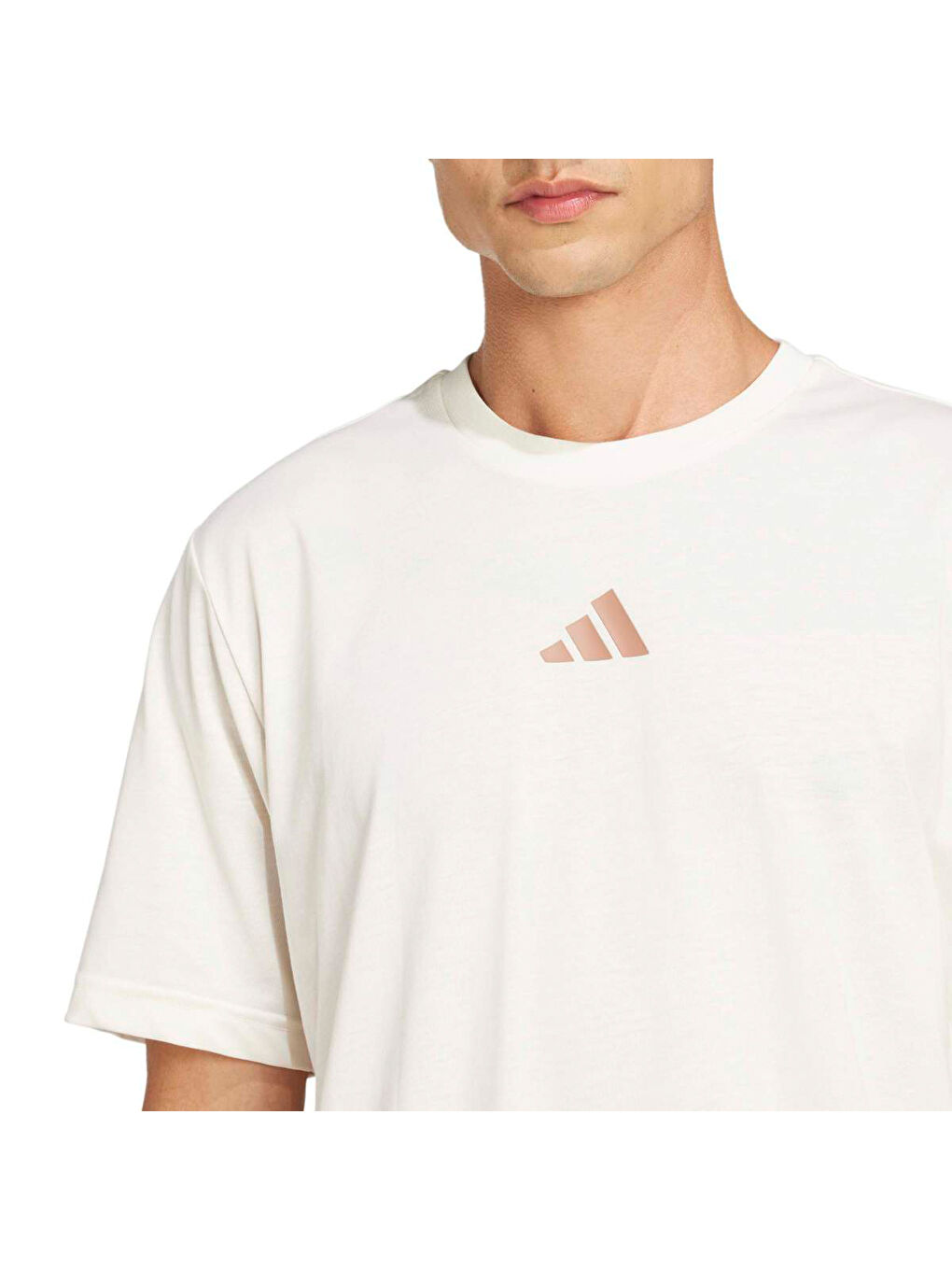 One Rep at a Time Training Graphic Erkek Beyaz Tişört-3