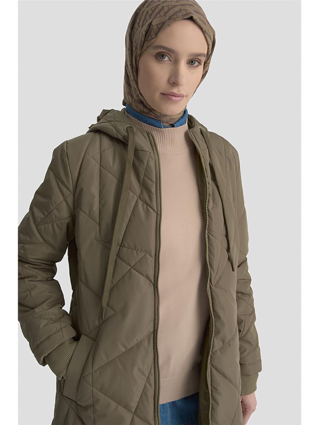 Kahverengi Kapitone Kaban 25Kt703 Camel-2