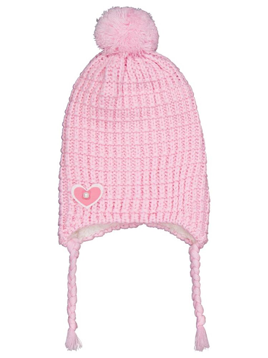 Girls 2-5 Yaş Atkı Bere Eldiven Set - Pembe Standart-2