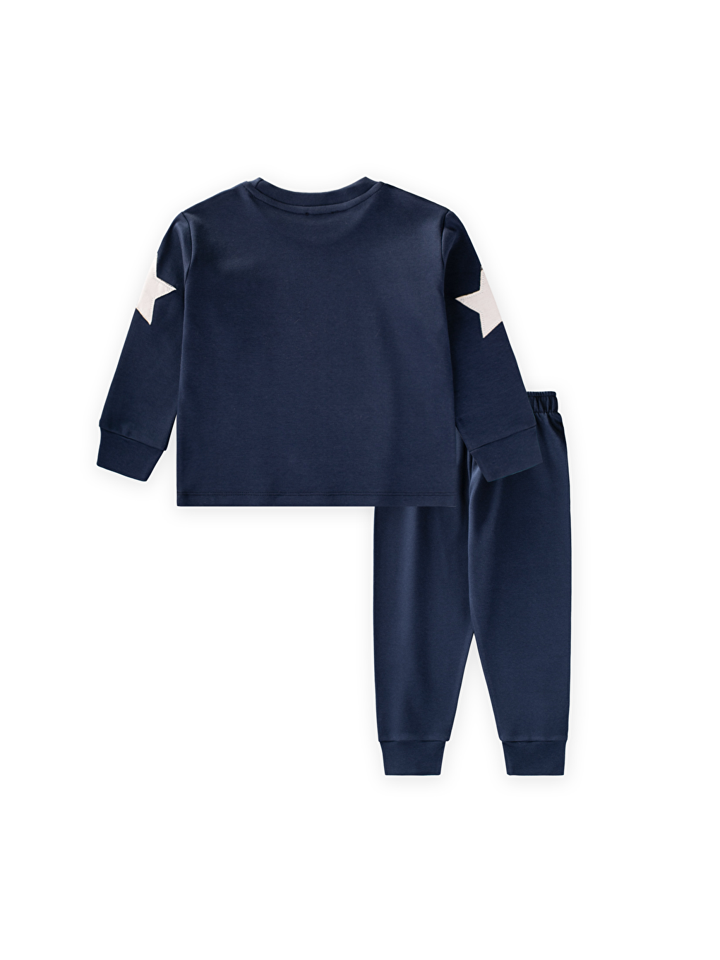 Uzay Aracı Aplikeli Pijama Takım 2-8 Yaş Lacivert-1