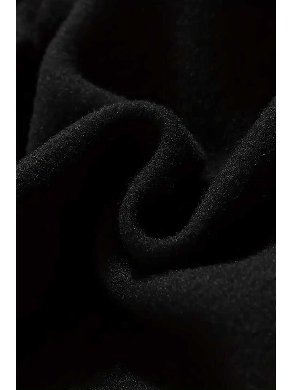 Siyah Chery Sırt Baskılı İçi Pamuklu Unisex Sweatshirt-2