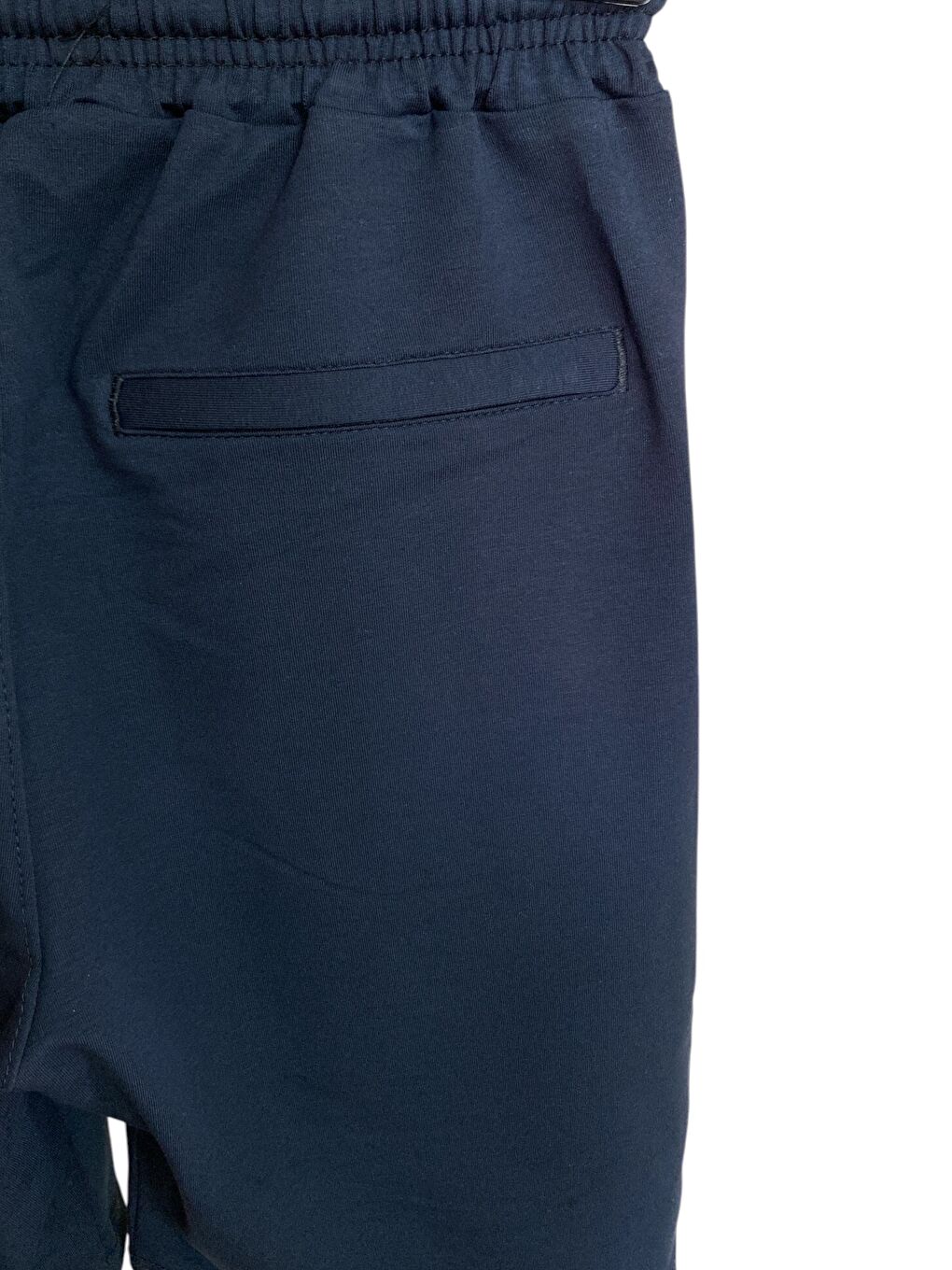 Lacivert Erkek Pamuklu Fermuarlı Cepli Kaliteli Yazlık Rahat Kapri-2