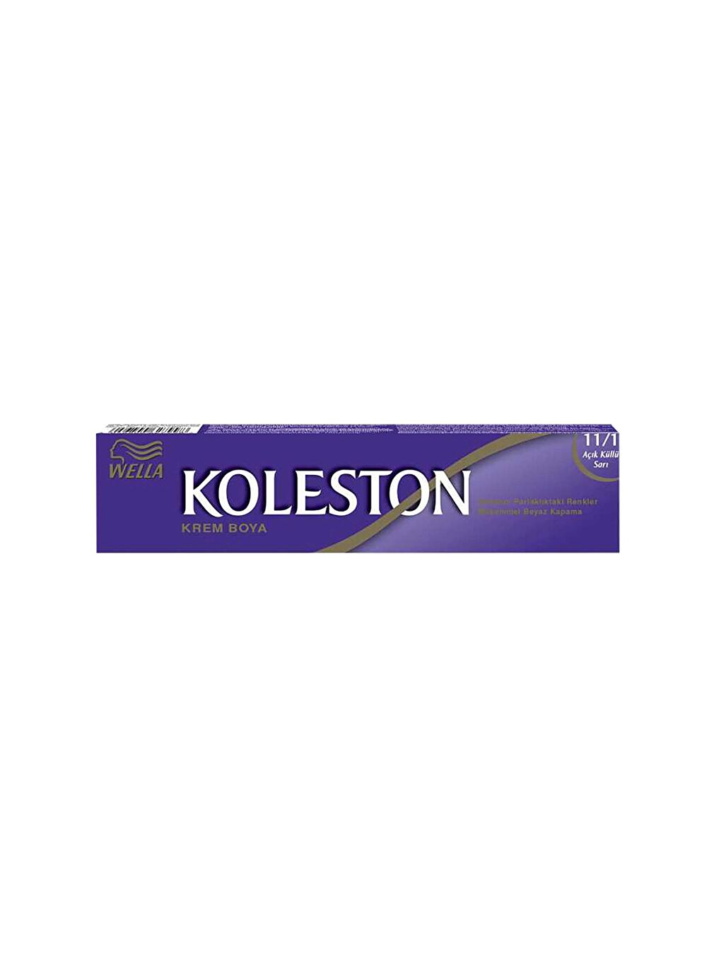 Wella Açık Sarı Koleston Single Tüp Boya 11/1 Açık Küllü Sari