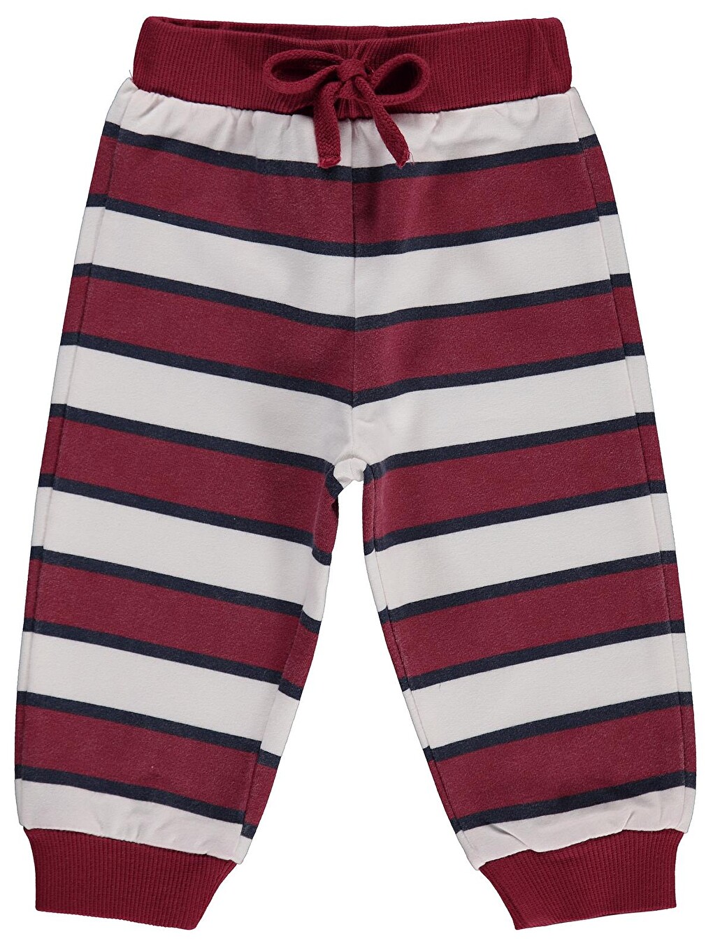 Baby Çizgili 6-18 Ay Eşofman Altı - Bordo