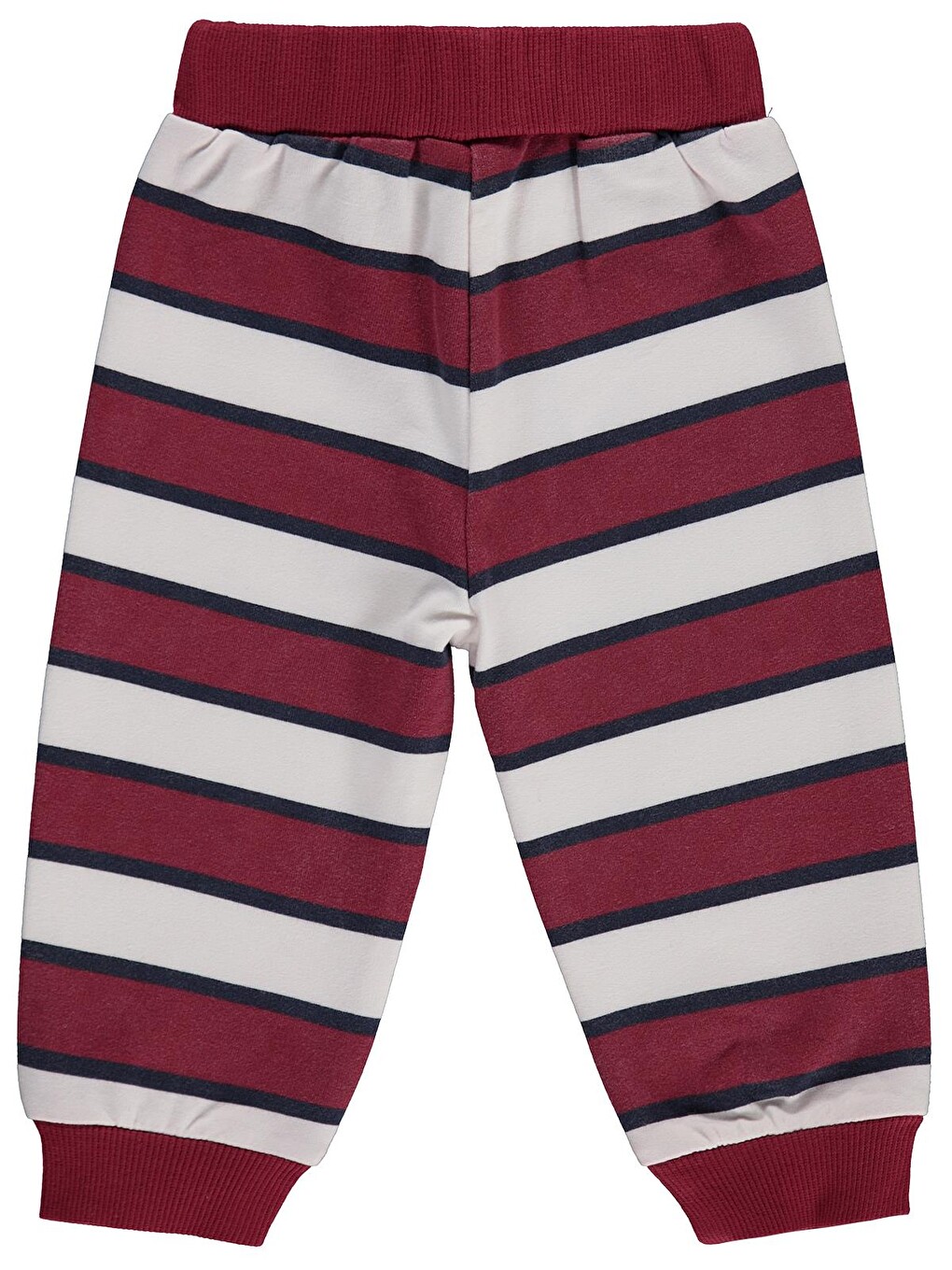 Baby Çizgili 6-18 Ay Eşofman Altı - Bordo-1