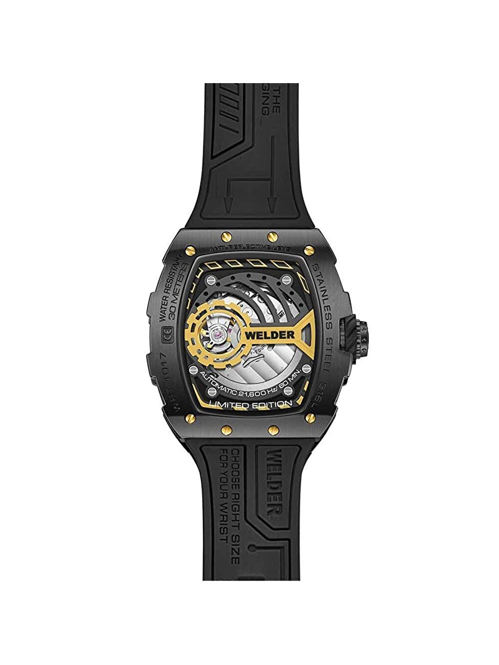 Siyah WRT1017 Erkek Kol Saati-2