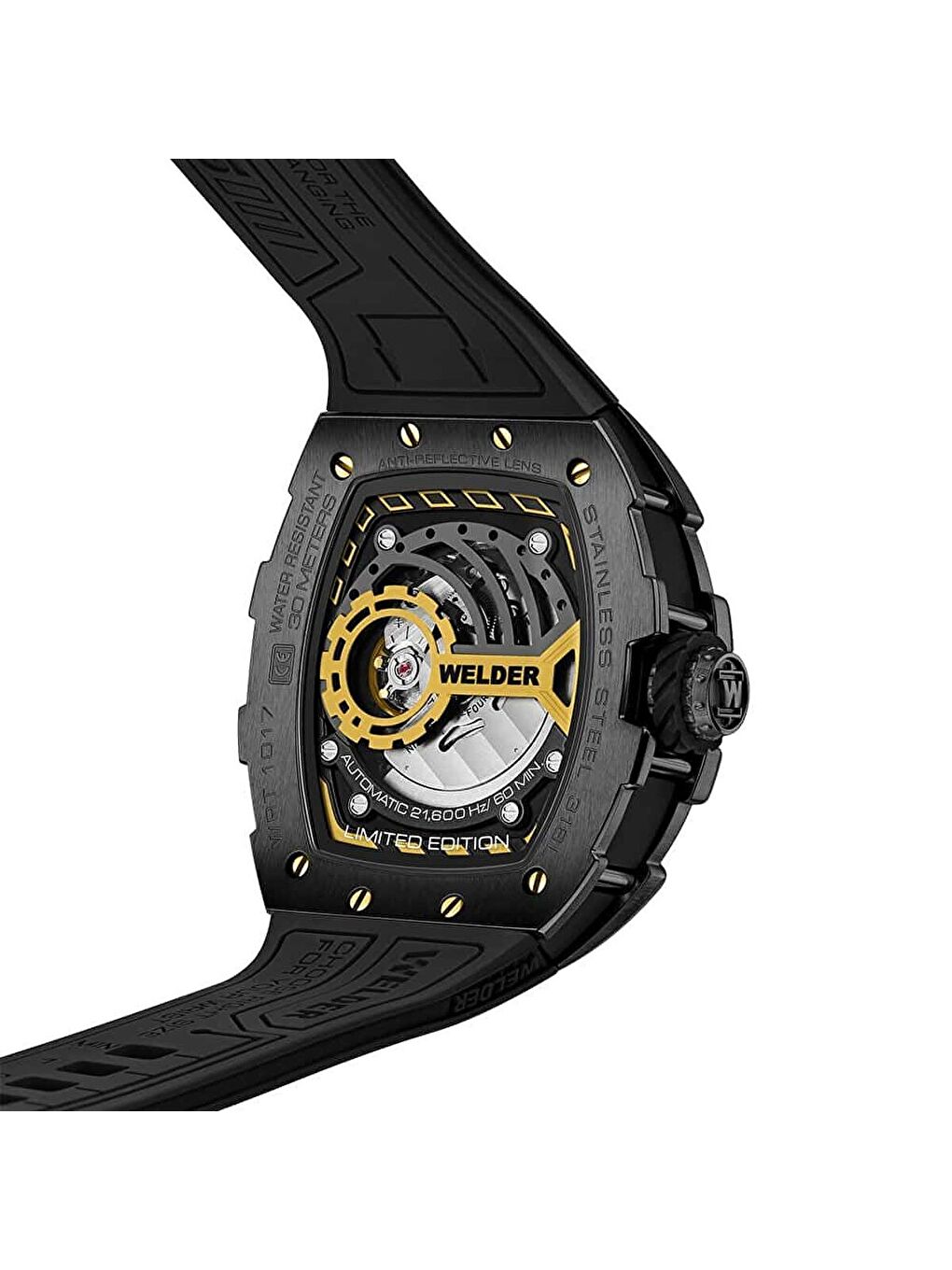 Siyah WRT1017 Erkek Kol Saati-5