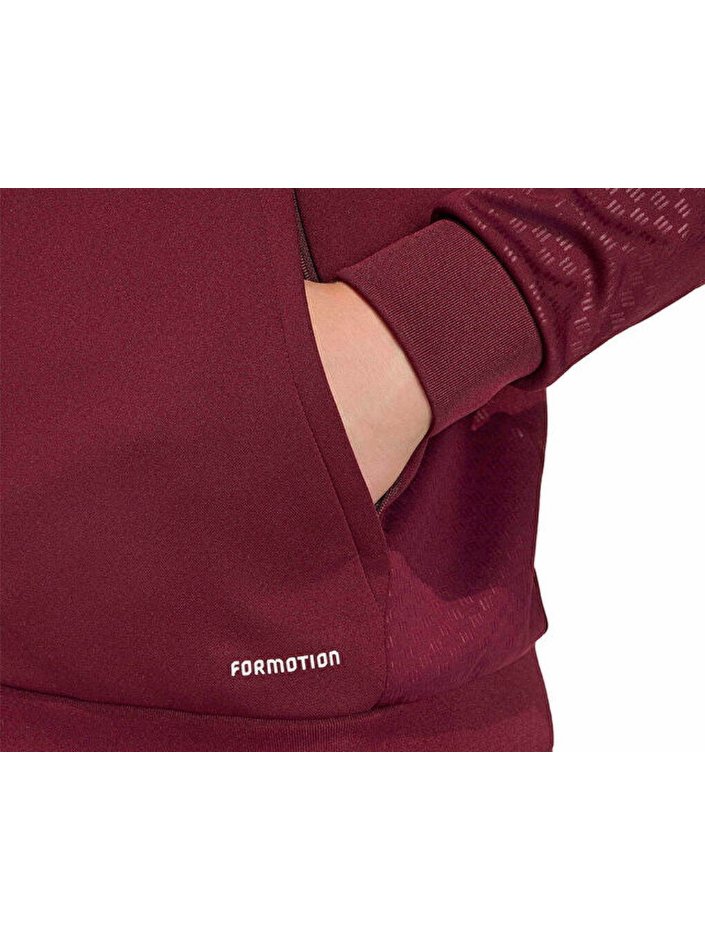 Tiro 26 Competition Tr Jkt Erkek Futbol Kamp Fermuarlı Sweatshirt Ke9254 Kırmızı-4