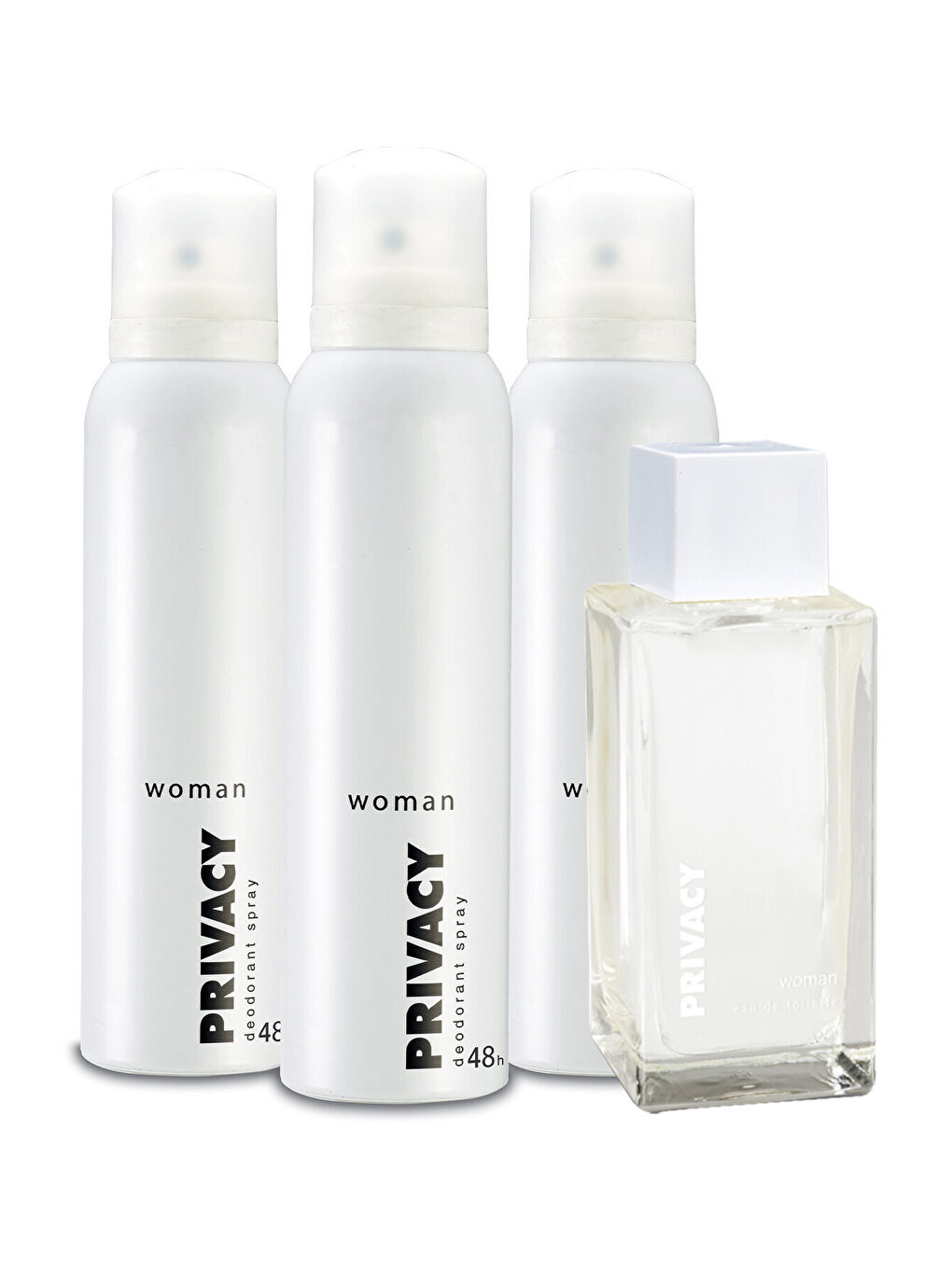 Privacy Beyaz Woman Edt Parfüm 100 ml Deodorant 3x150 ml