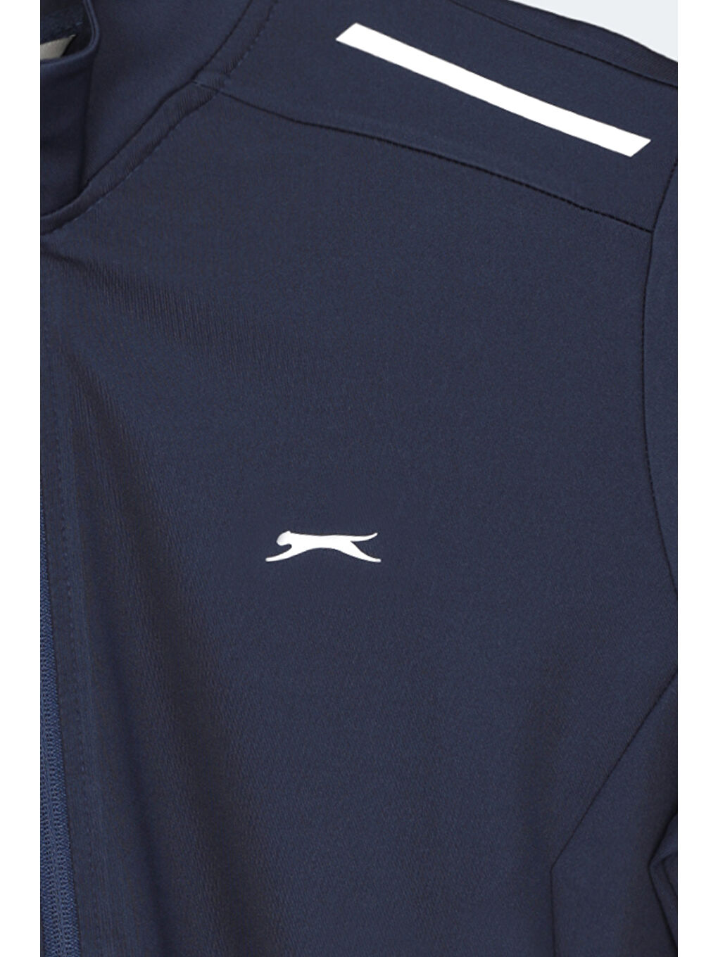 REVOLVER Erkek Fermuarlı Dik Yaka Cepli Lacivert Sweatshırt-2