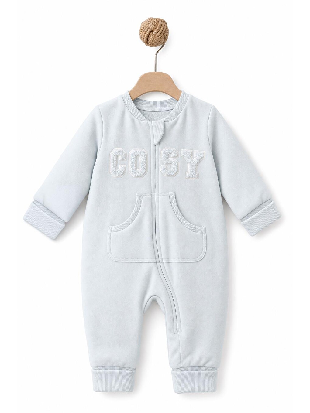 Mavi Bebek Tulum %47 Pamuk - %47 Modal- %6 Elastan, Bebek - Yenidoğan- Csy8061