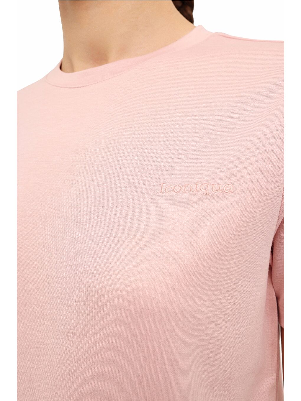 WL 11SOFTY 6FX Pembe Kadın Kısa Kol T-Shirt-3