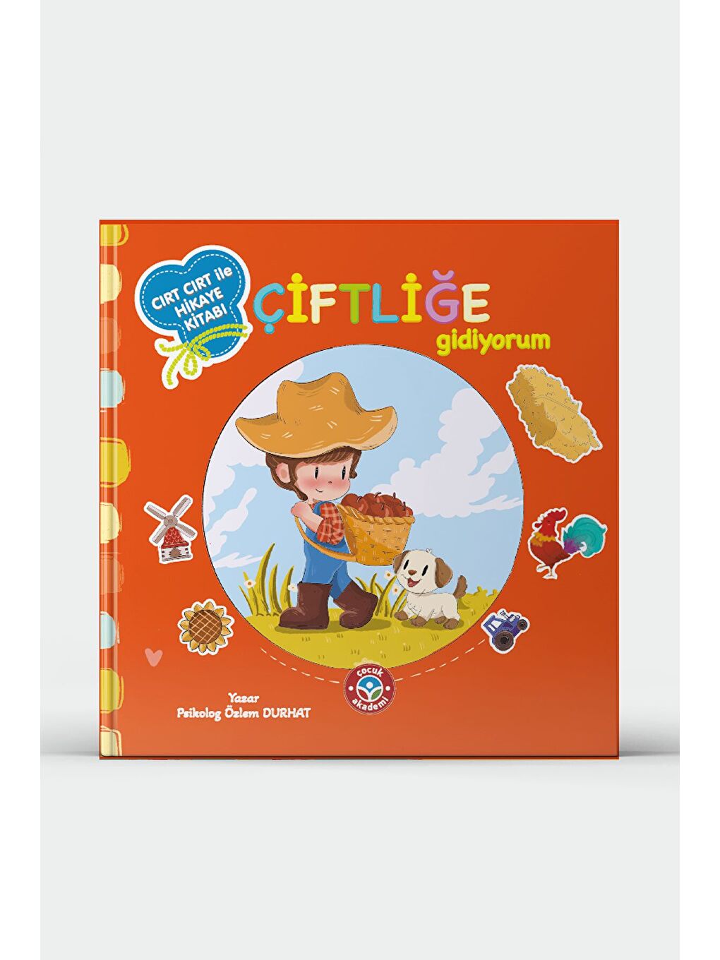 Çiftliğe Gidiyorum Cırt Cırtlı Aktivite Etkinlik Kitabı-1