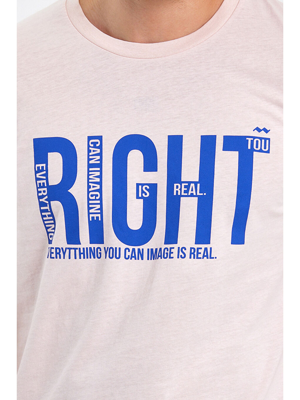 Pembe KAUKO Erkek Tişört Somon-4