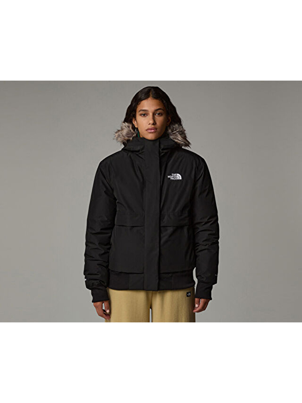 W Artic Bomber Kadın Outdoor Montu Nf0a84ıy4h01 Siyah-2