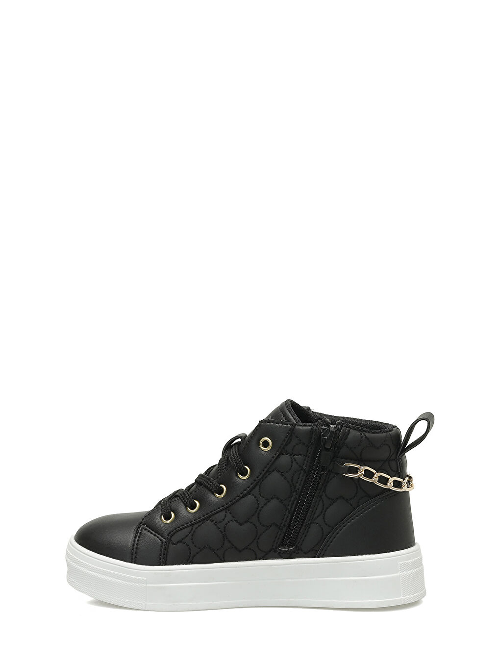 CORVE F 5PR Siyah Kız Çocuk High Sneaker-2