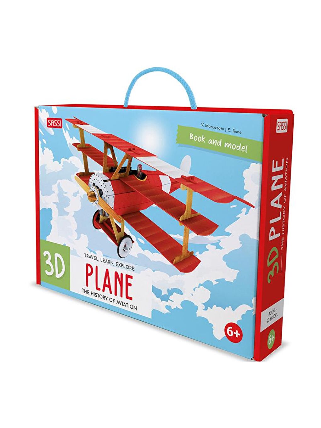 Sassi 3D Plane - Book and 3D Model