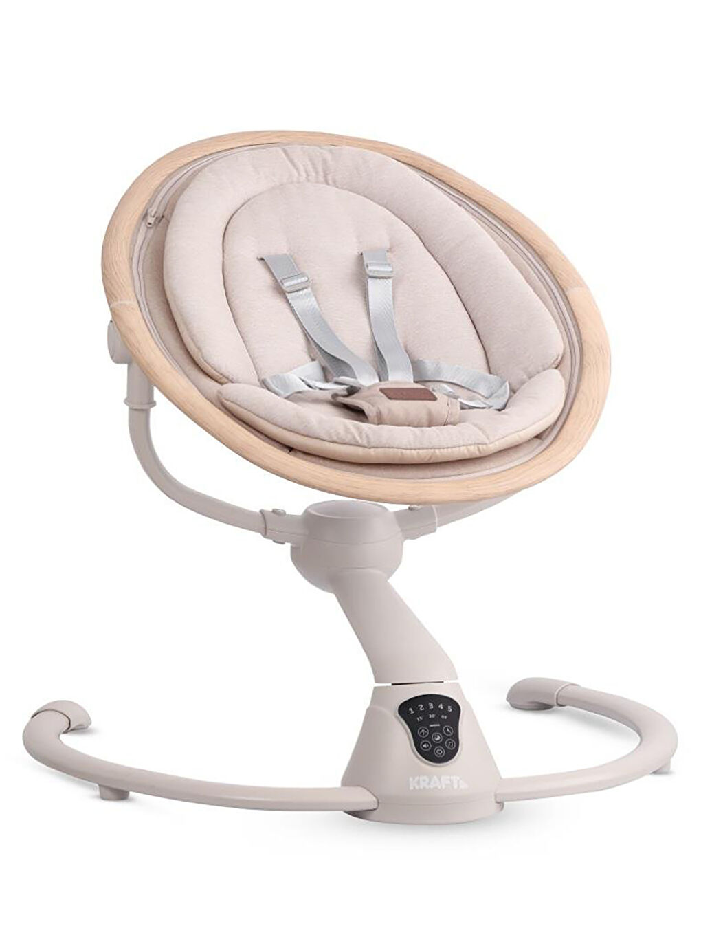 Otto Plus Elektrikli Salıncak Açık Bej-6