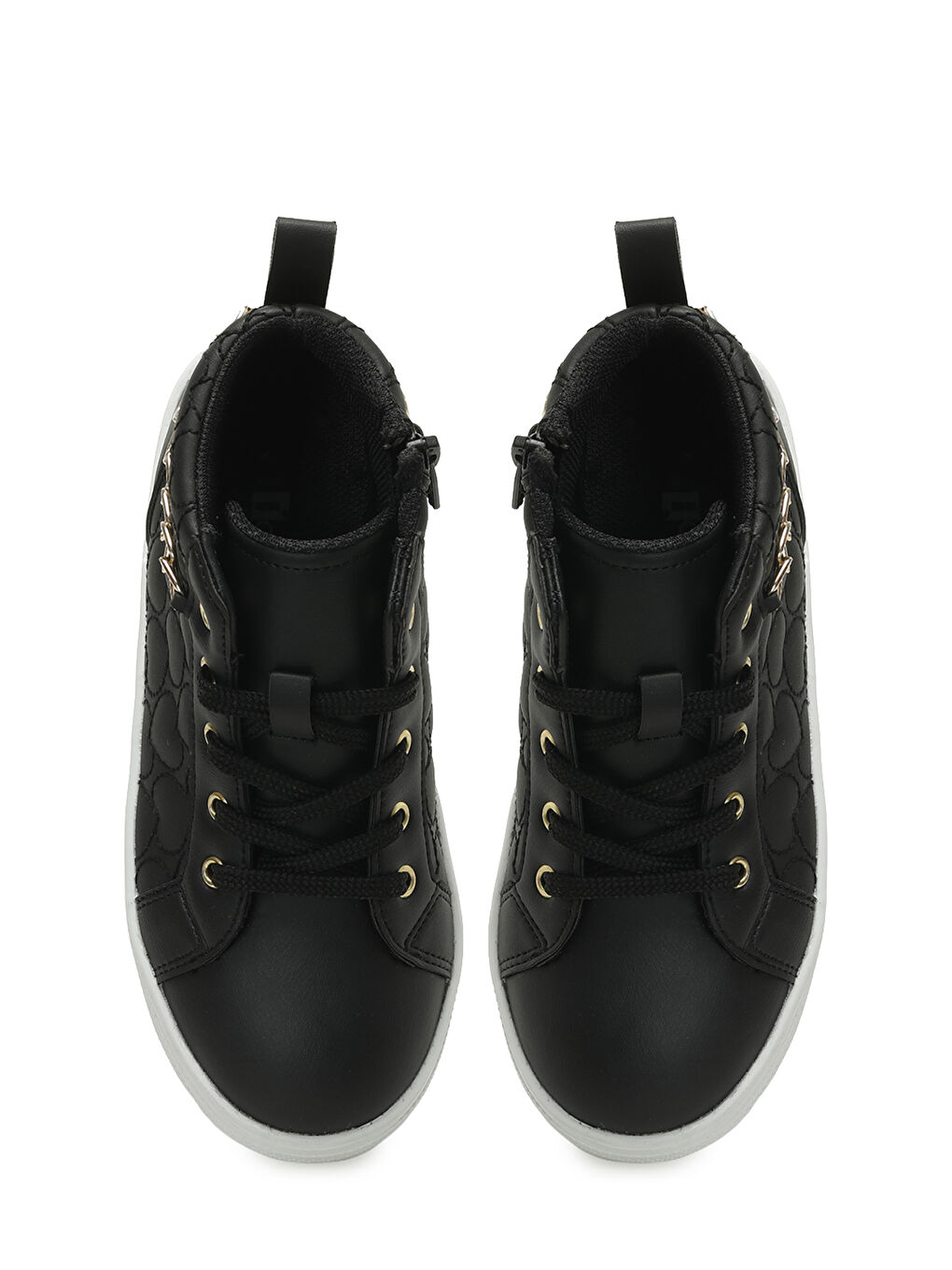 CORVE F 5PR Siyah Kız Çocuk High Sneaker-3