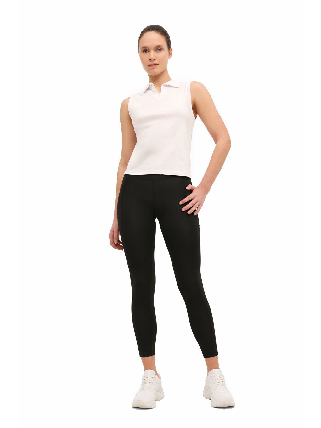 WL 26IYA 6FX Siyah Kadın Tayt-2