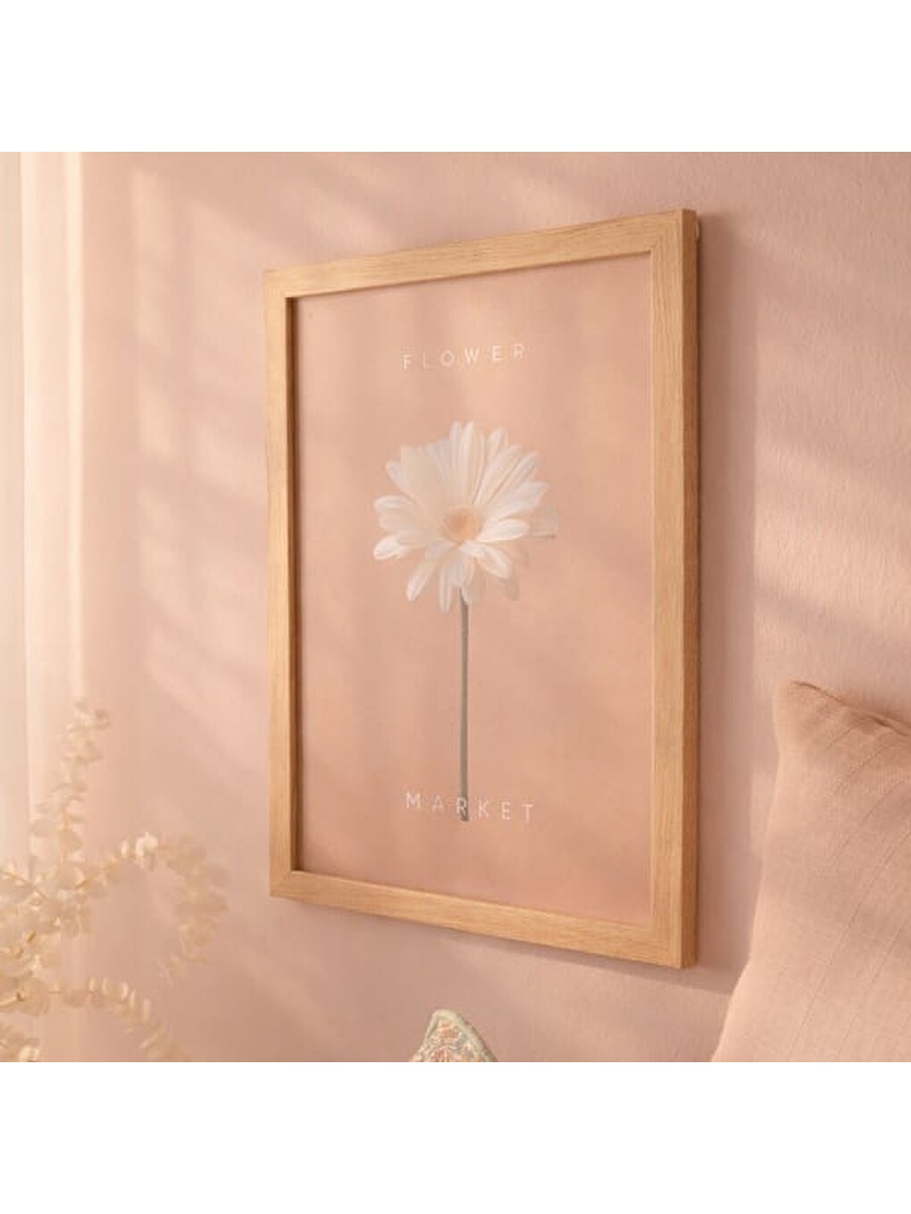 Karışık Deco Papatya Duvar Panosu - Renkli - 30x40 cm-2