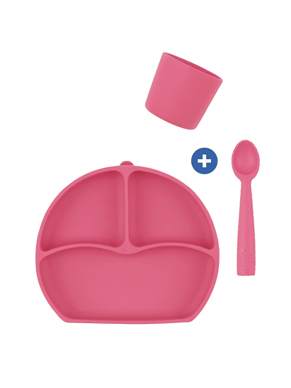 917 Silikon Beslenme Seti Silikon Kaşık Hediyeli-4