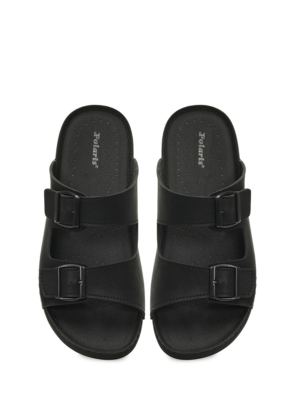 408055.M Siyah Erkek Terlik-3