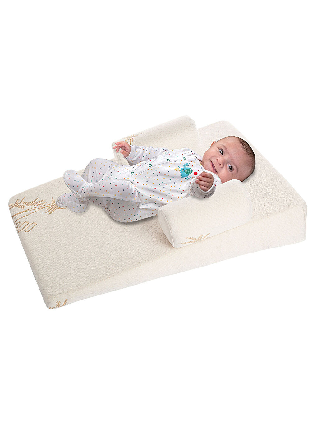 Baby Masajlı Bambu Bebek Reflü Yatağı