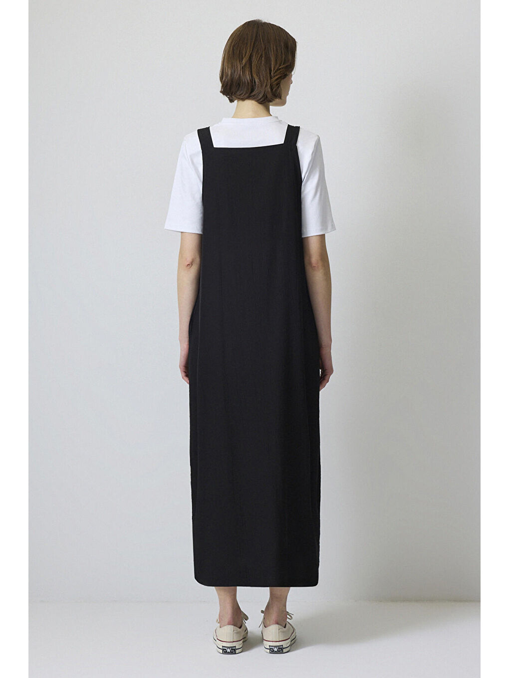 Siyah Düğme Detaylı Jile-3